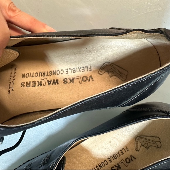Genuine leather Volks lace up shoes size 7.5 - Picture 2 of 4